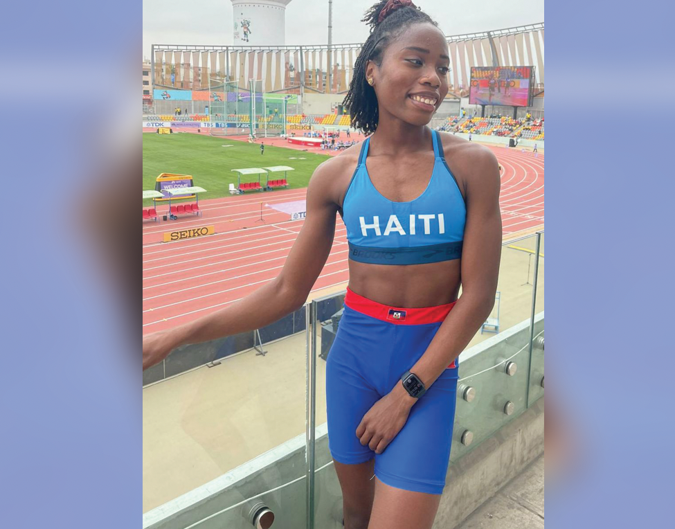 L'athlète Gloria Guerrier en demi-finale ce vendredi !